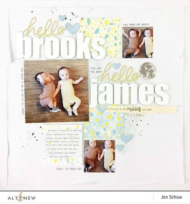 Photocentric Clear Stamps Mini Moon Stamp Set