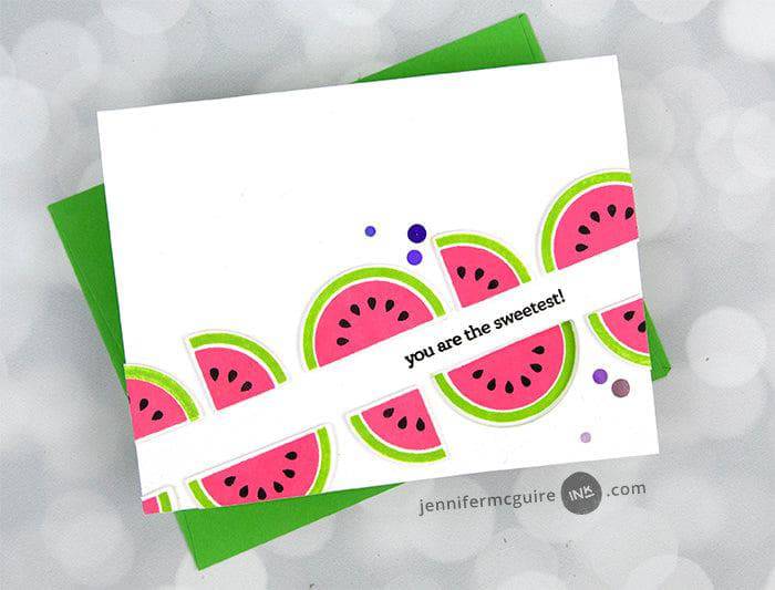 PMA Industries, Inc. Clear Stamps Mod Fruit Bowl Stamp Set