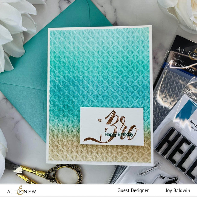 Photocentric Clear Stamps Modern Hello Stamp Set