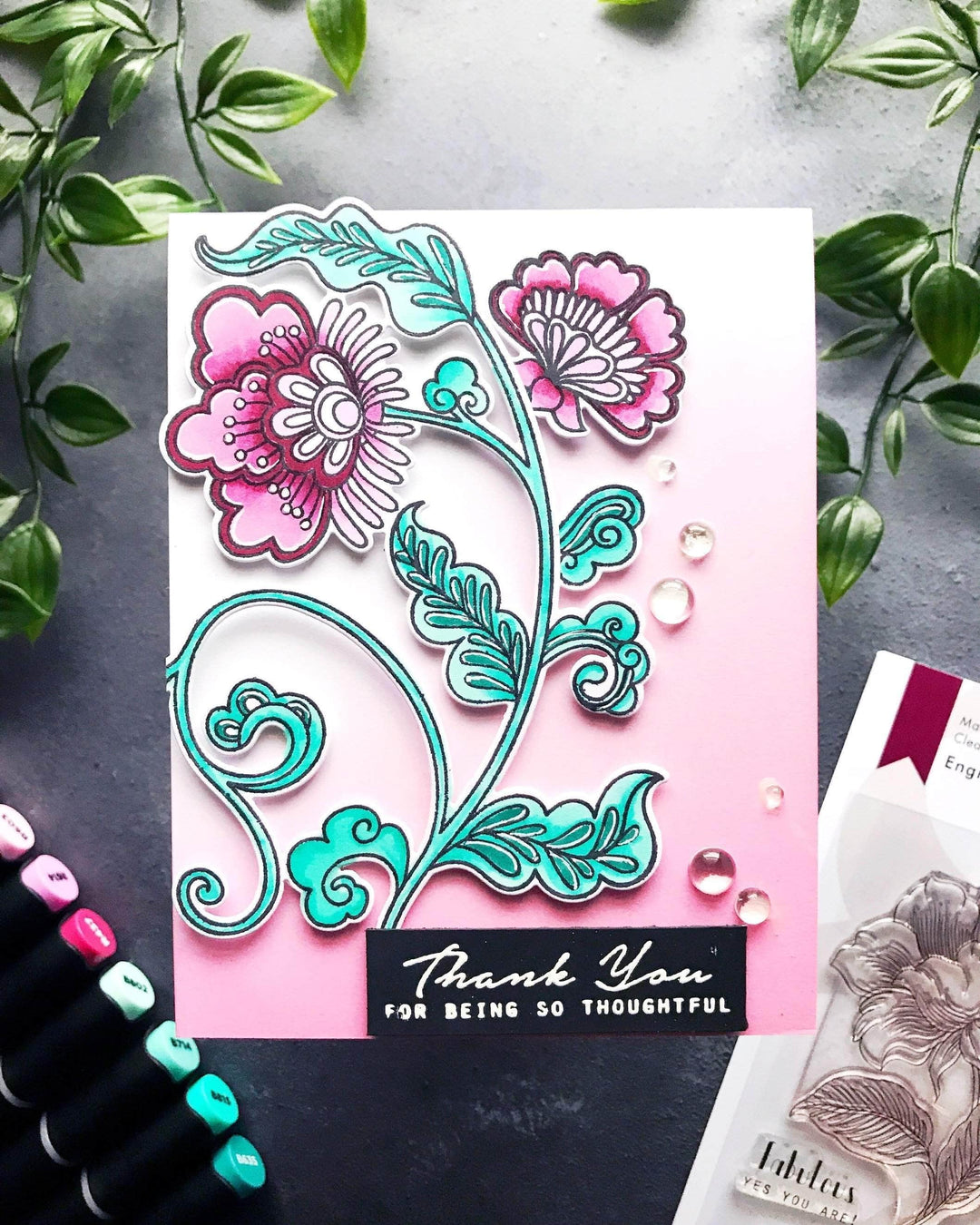 Photocentric Clear Stamps Needlework Motif Stamp Set
