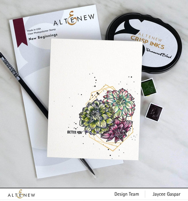 Photocentric Clear Stamps New Beginnings Stamp Set