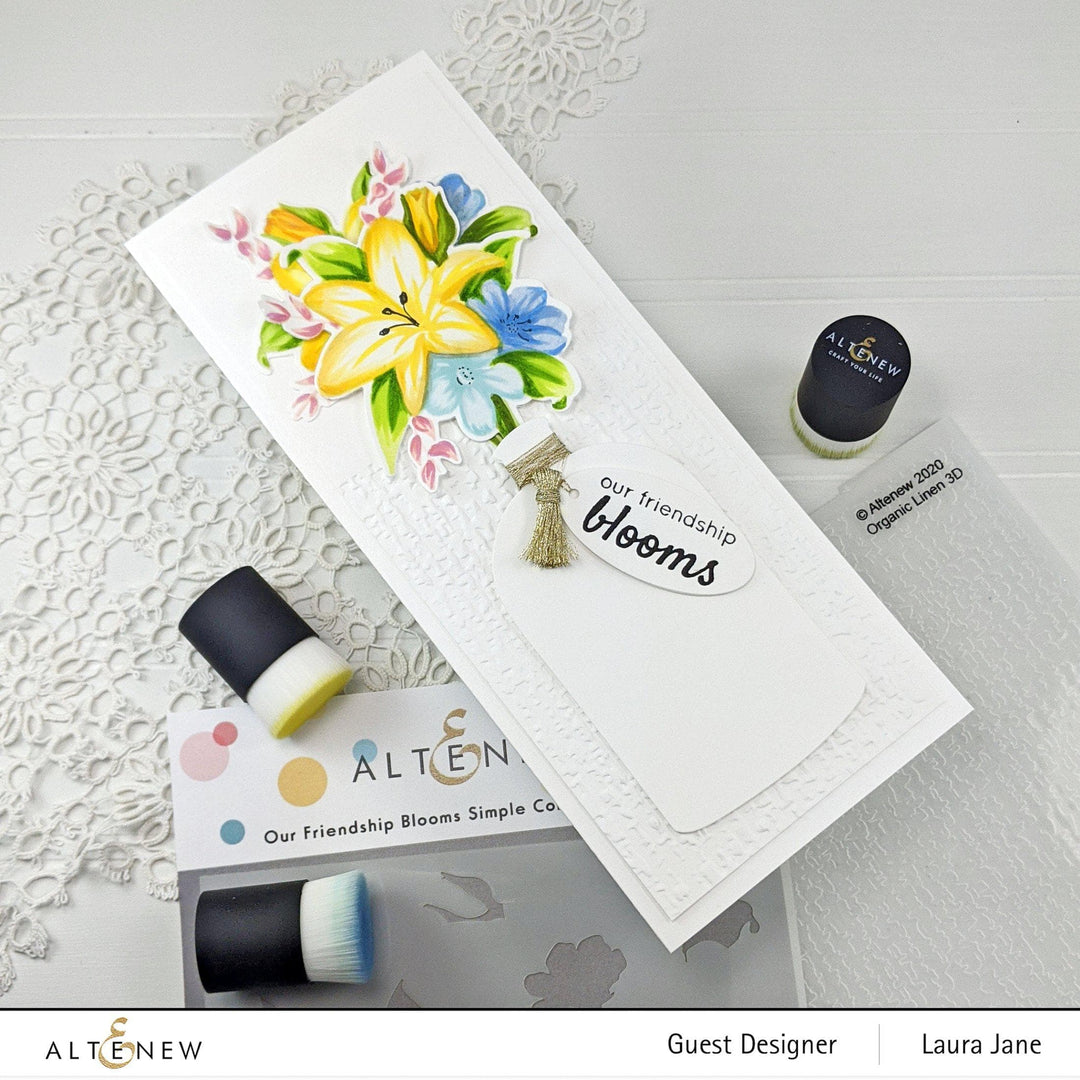Photocentric Clear Stamps Our Friendship Blooms Stamp Set