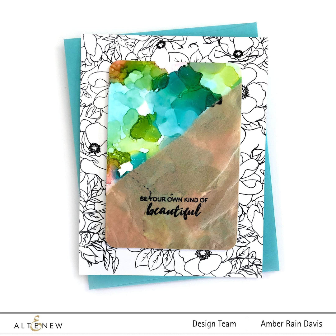 Photocentric Clear Stamps Paint-A-Flower: Anemone Outline Stamp Set