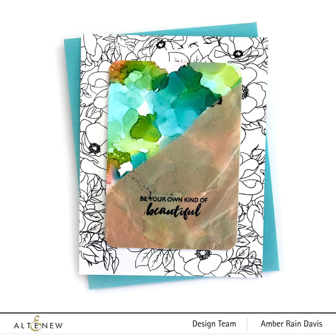 Photocentric Clear Stamps Paint-A-Flower: Anemone Outline Stamp Set
