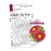 Photocentric Clear Stamps Paint-A-Flower: Gerbera Revolution Outline Stamp Set