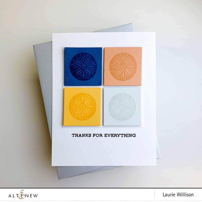 Photocentric Clear Stamps Pen Sketch Mandala Stamp Set