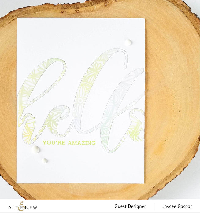 Photocentric Clear Stamps Pen Sketch Mandala Stamp Set