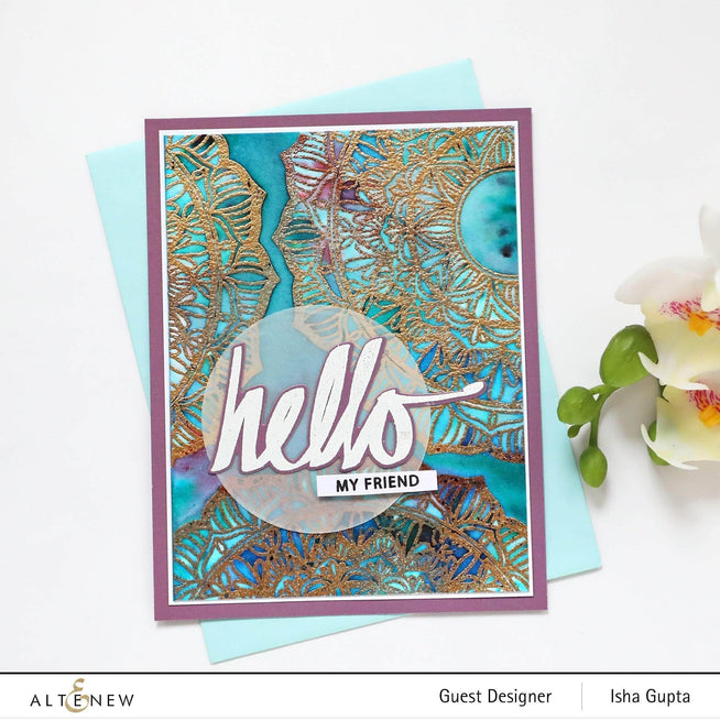 Photocentric Clear Stamps Pen Sketch Mandala Stamp Set