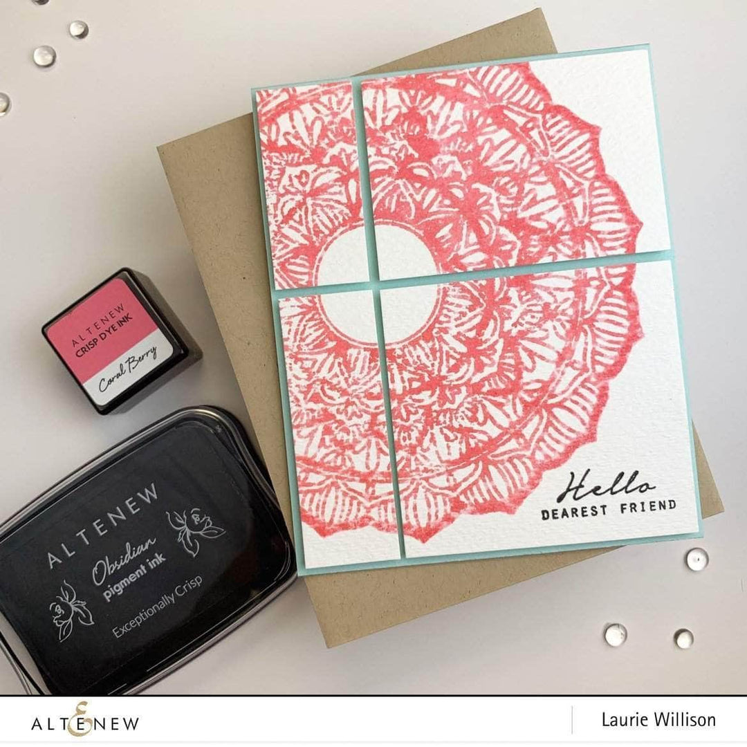 Photocentric Clear Stamps Pen Sketch Mandala Stamp Set