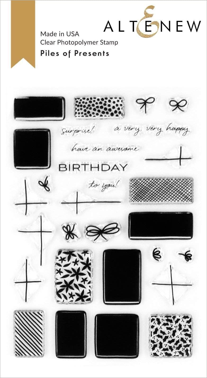 Photocentric Clear Stamps Piles of Presents Stamp Set