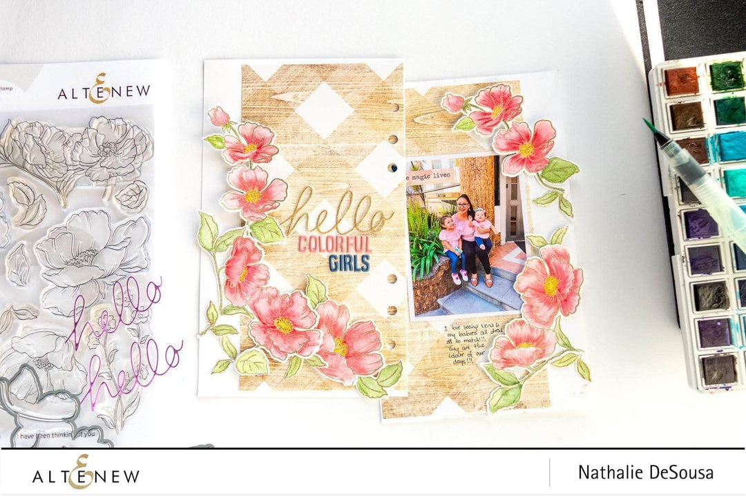 Poppy Garden Stamp Set