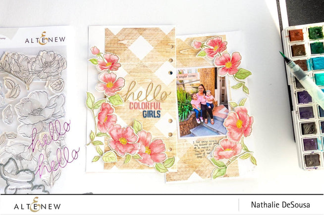 Poppy Garden Stamp Set