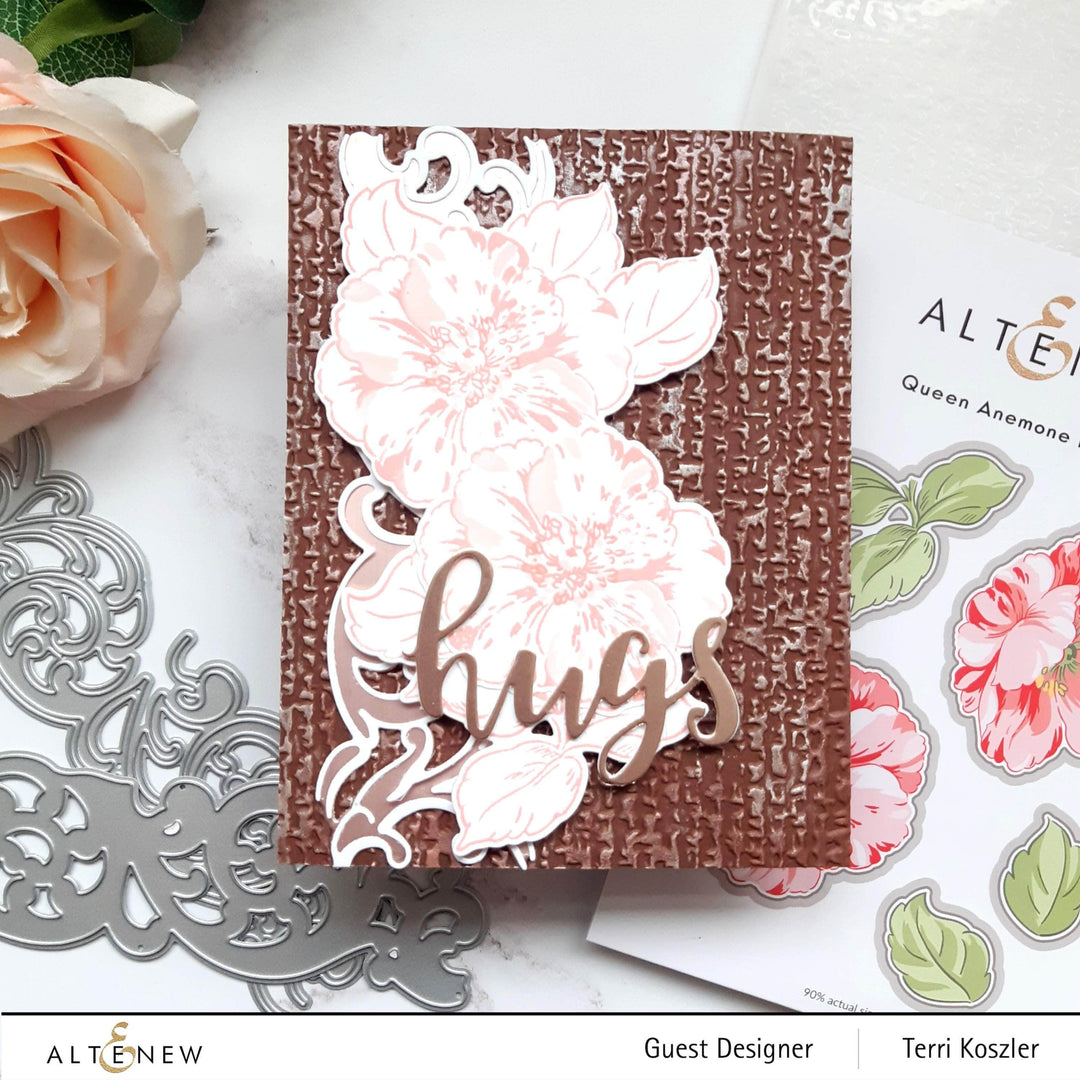 Photocentric Clear Stamps Queen Anemone Stamp Set
