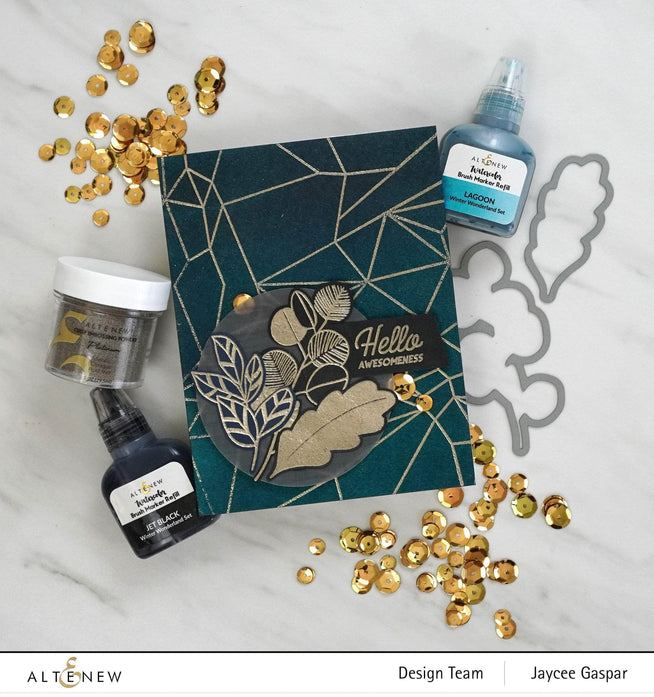 Photocentric Clear Stamps Retro Plantines Stamp Set