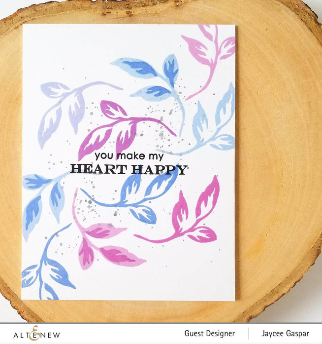 Photocentric Clear Stamps Rose Spray Stamp Set