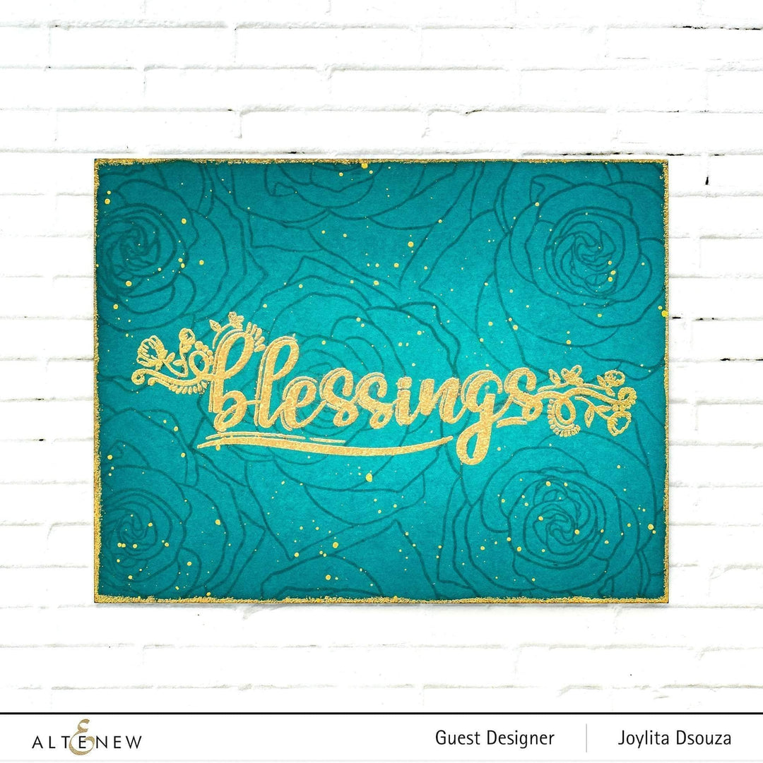 Photocentric Clear Stamps Rose Tea Stamp Set