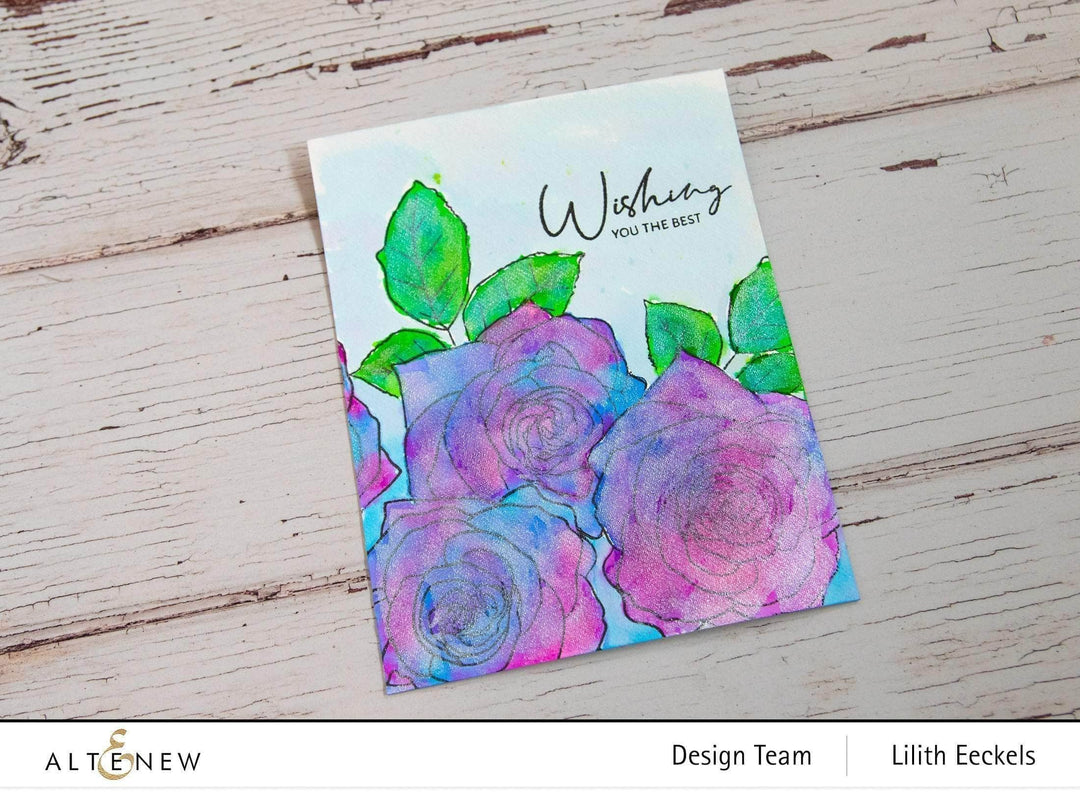 Photocentric Clear Stamps Rose Tea Stamp Set
