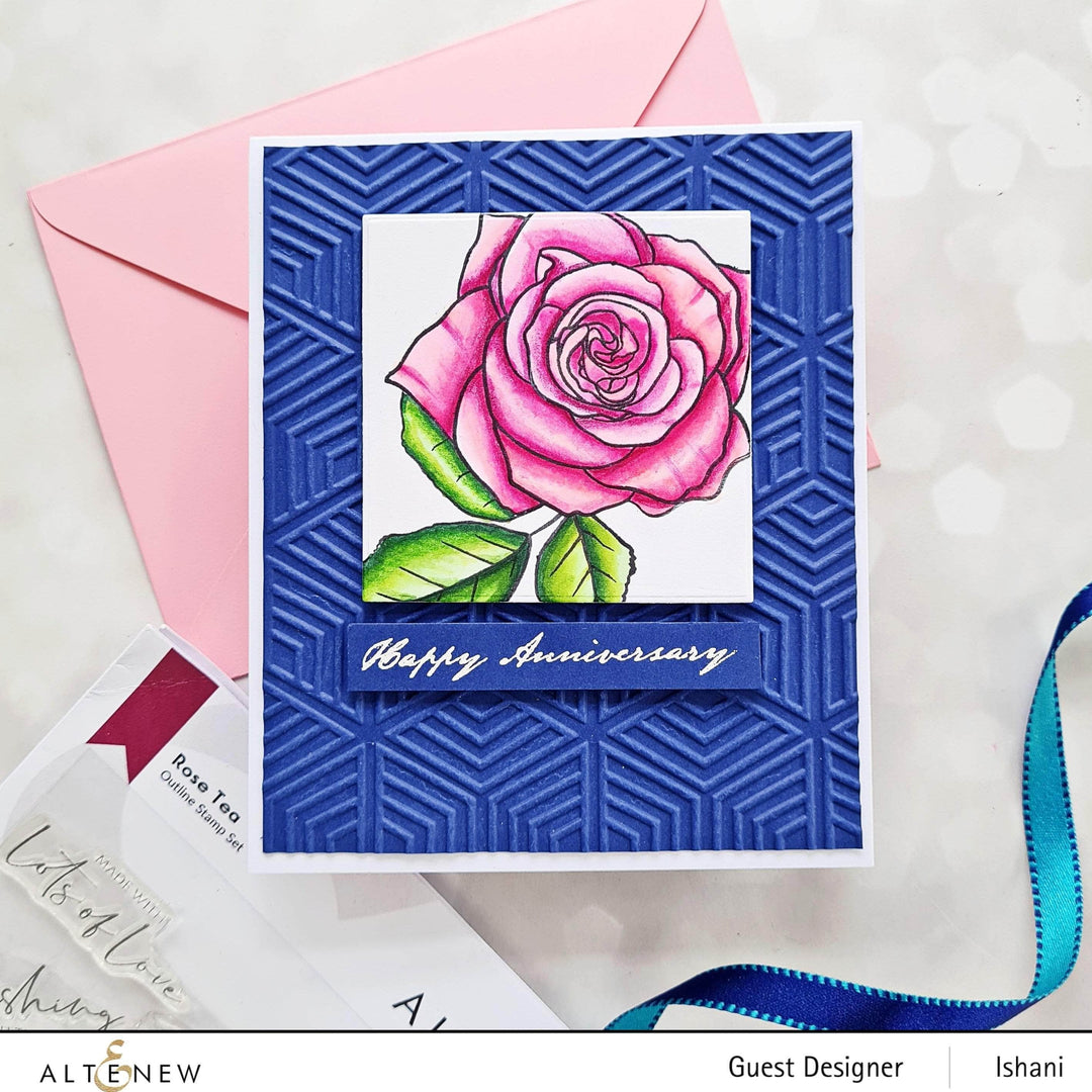 Photocentric Clear Stamps Rose Tea Stamp Set