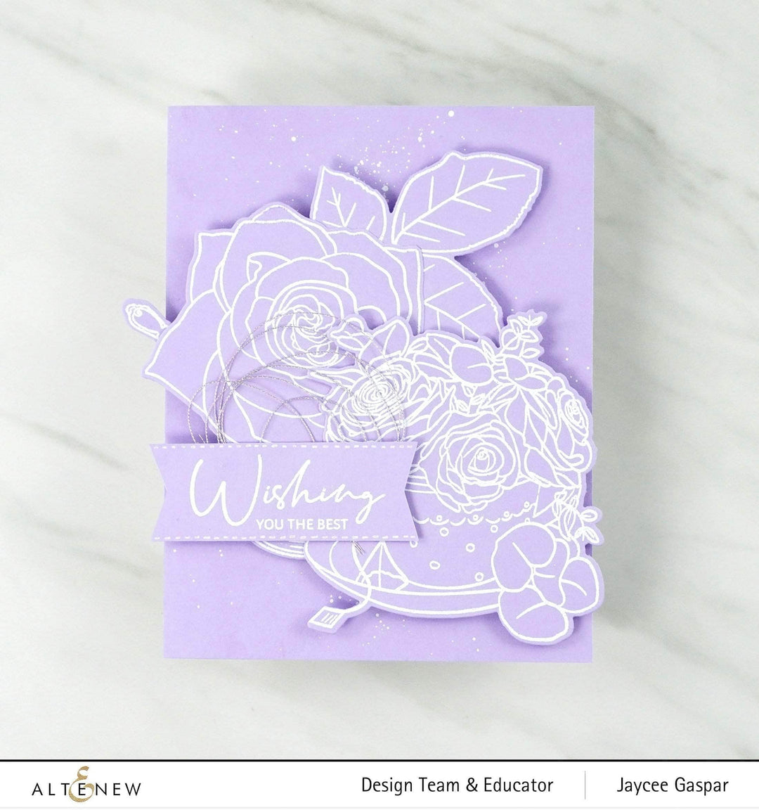 Photocentric Clear Stamps Rose Tea Stamp Set