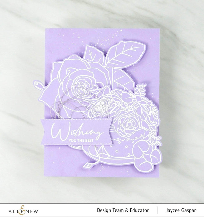 Photocentric Clear Stamps Rose Tea Stamp Set