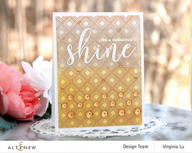 Photocentric Clear Stamps Shine Like a Diamond Stamp Set