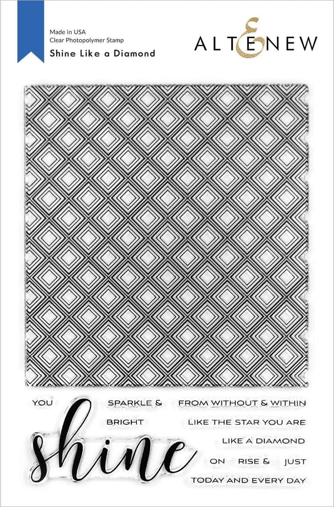 Photocentric Clear Stamps Shine Like a Diamond Stamp Set