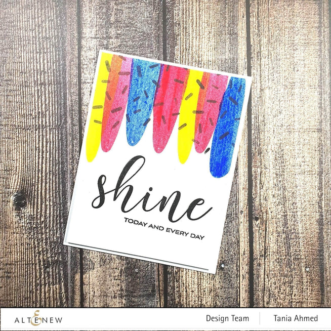 Photocentric Clear Stamps Shine Like a Diamond Stamp Set