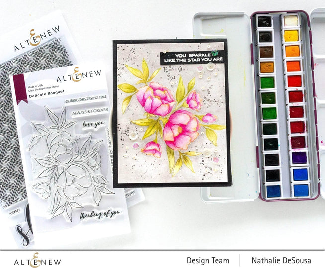 Photocentric Clear Stamps Shine Like a Diamond Stamp Set