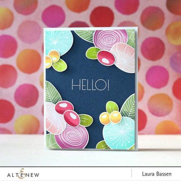 Photocentric Clear Stamps Simple Flowers Stamp Set