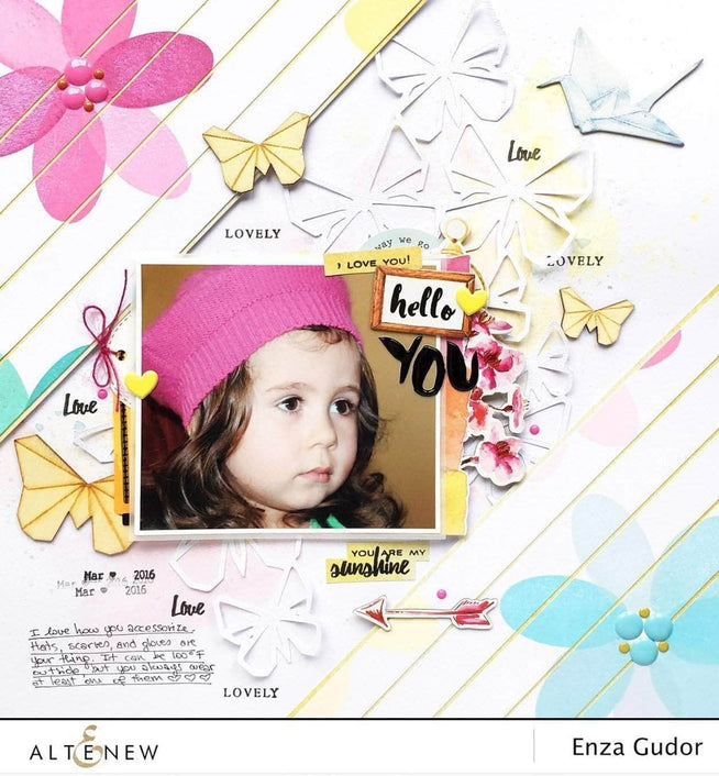 Photocentric Clear Stamps Simple Shapes XL Stamp Set