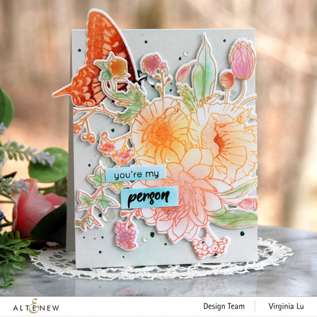 Photocentric Clear Stamps Simply Spring Stamp Set