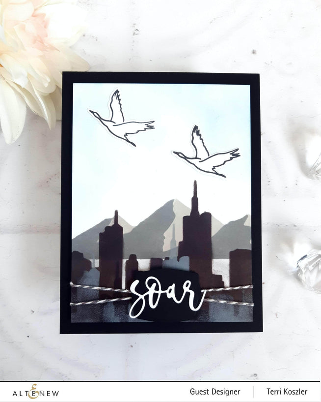 Photocentric Clear Stamps Soar Stamp Set