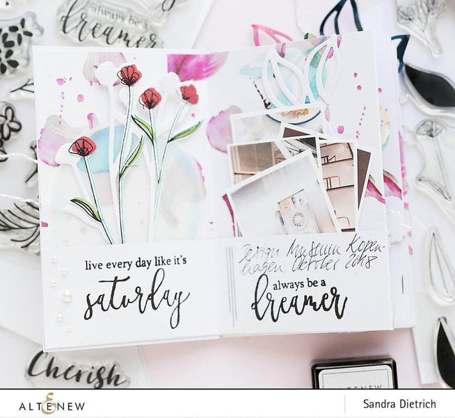 Photocentric Clear Stamps Sophisticated Wreath Stamp Set
