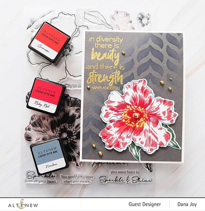 Photocentric Clear Stamps Sparkled Stamp Set