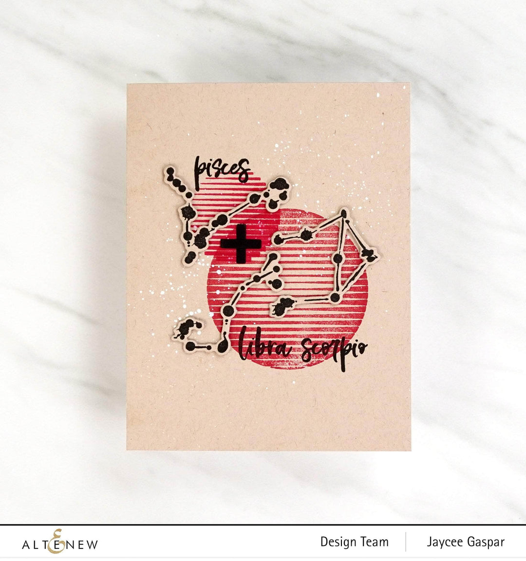 Photocentric Clear Stamps Splatter Constellations Stamp Set