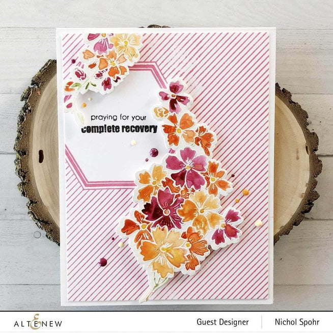 Photocentric Clear Stamps Starry Flowers Stamp Set