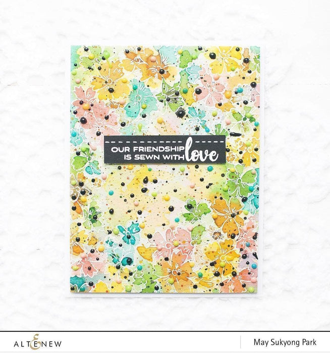 Photocentric Clear Stamps Starry Flowers Stamp Set
