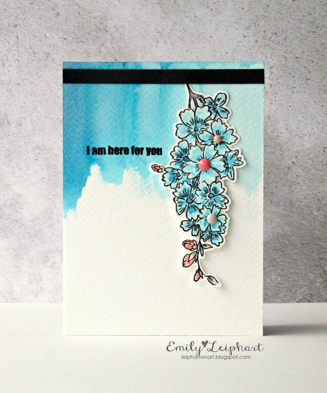 Photocentric Clear Stamps Starry Flowers Stamp Set