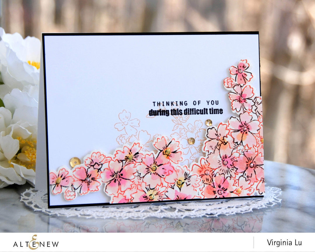 Photocentric Clear Stamps Starry Flowers Stamp Set