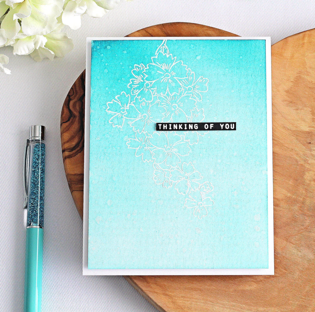 Photocentric Clear Stamps Starry Flowers Stamp Set