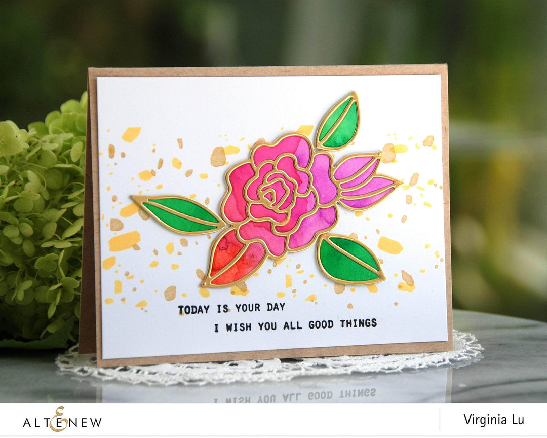 Photocentric Clear Stamps Stone Mosaic Stamp Set