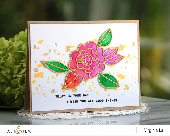 Photocentric Clear Stamps Stone Mosaic Stamp Set