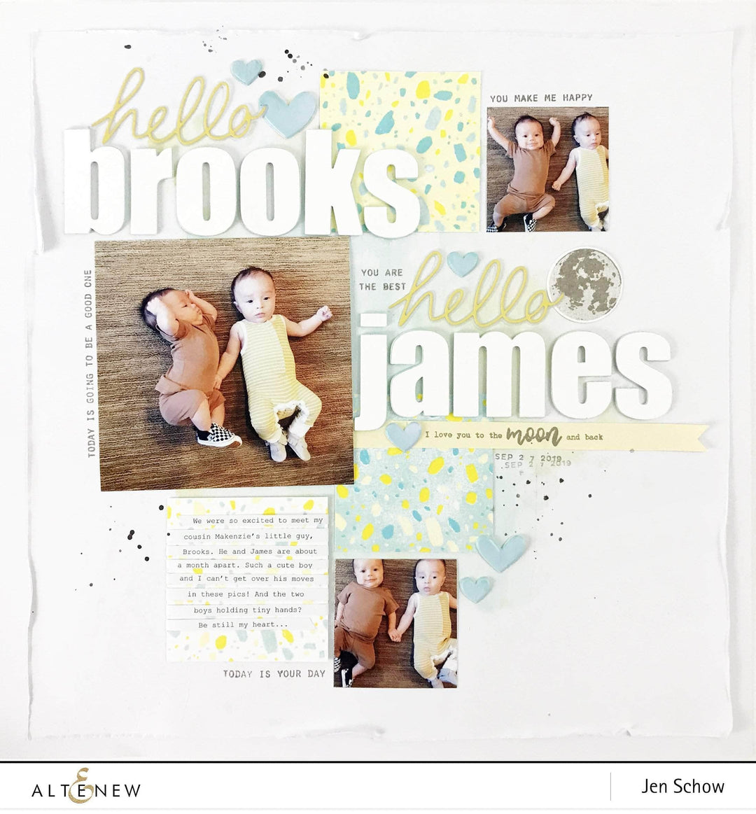 Photocentric Clear Stamps Stone Mosaic Stamp Set