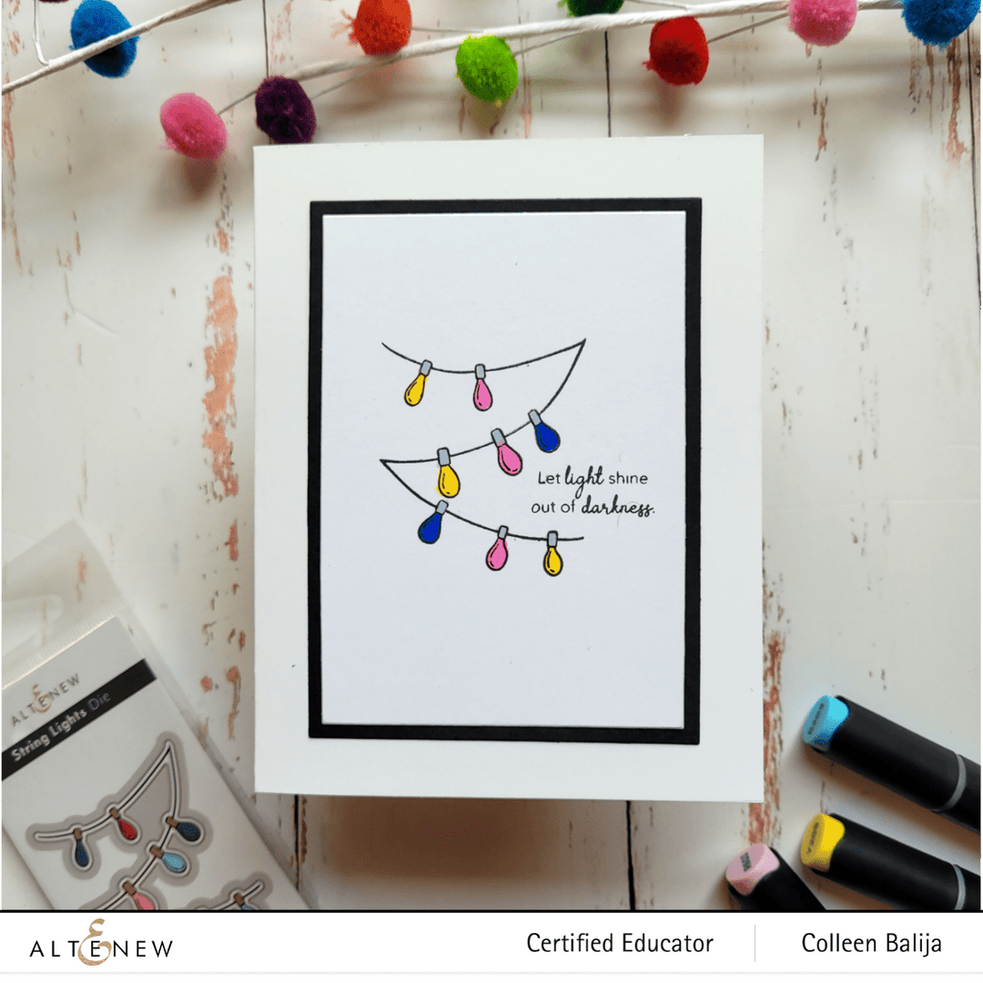 Photocentric Clear Stamps String Lights Stamp Set
