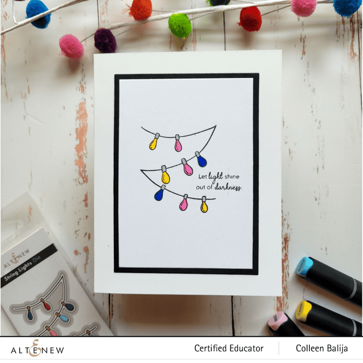 Photocentric Clear Stamps String Lights Stamp Set