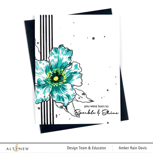 Photocentric Clear Stamps Striped Circle Stamp Set