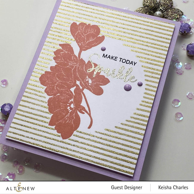 Photocentric Clear Stamps Striped Circle Stamp Set