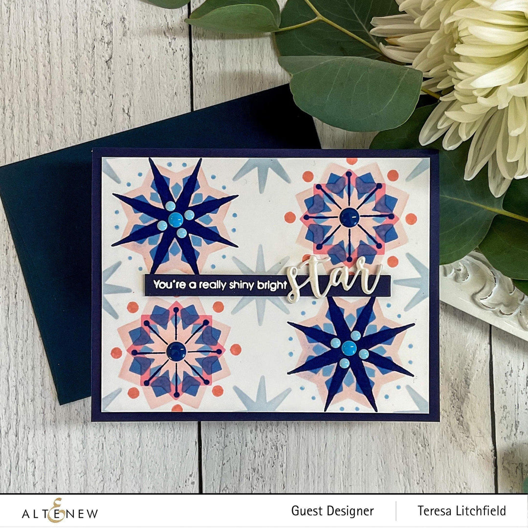 Photocentric Clear Stamps Stunning Starflowers Stamp Set