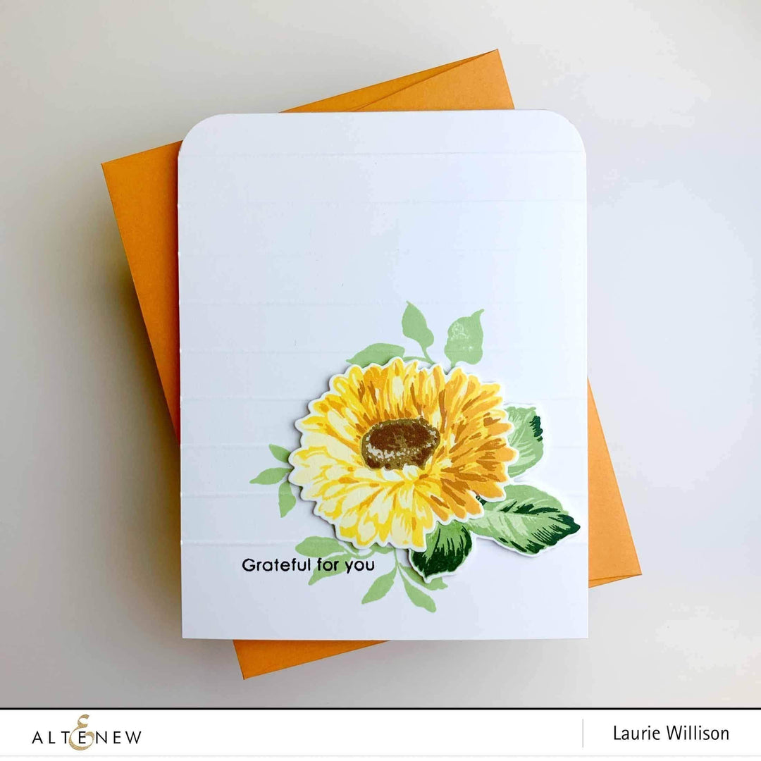 Photocentric Clear Stamps Sunflower Daisy Stamp Set