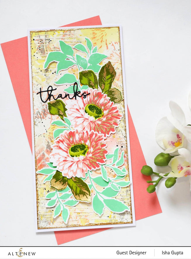 Photocentric Clear Stamps Sunflower Daisy Stamp Set